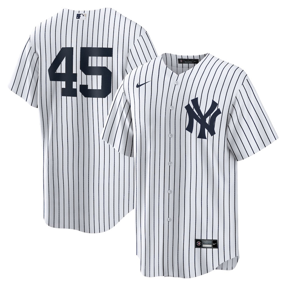 Men's New York Yankees Gerrit Cole Cool Base Replica Home Jersey - White